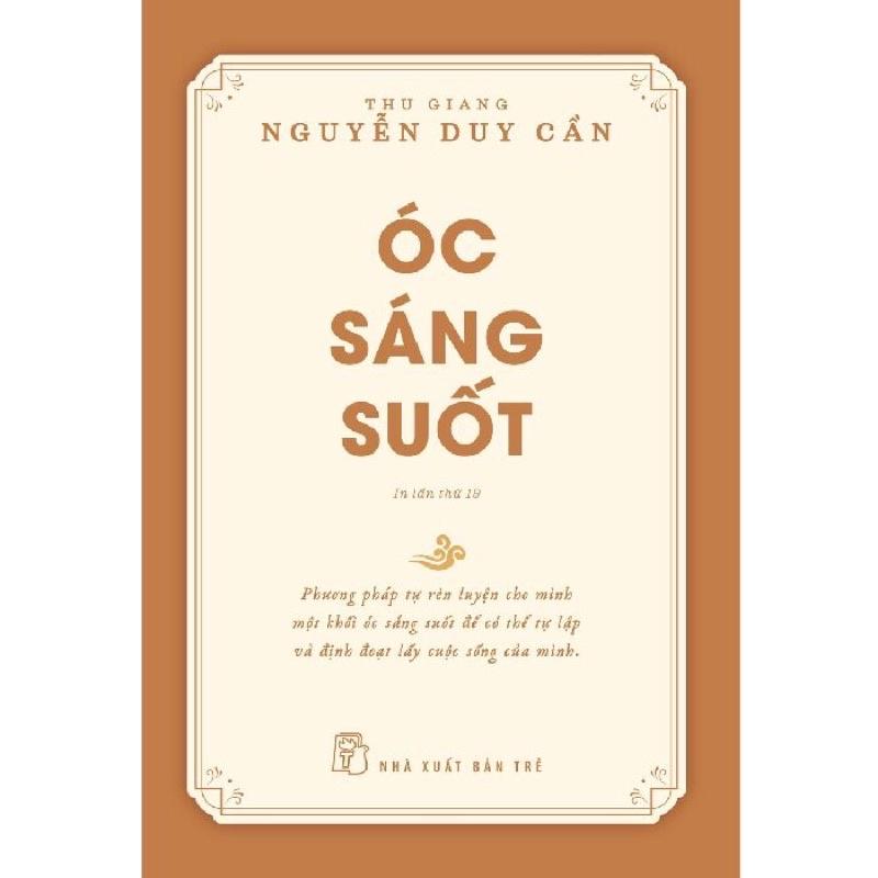 Sách - Óc Sáng Suốt - Thu Giang - Nguyễn Duy Cần