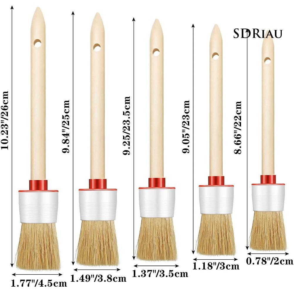 Set 10 Cọ Vệ Sinh Bánh Xe Hơi Chuyên Dụng