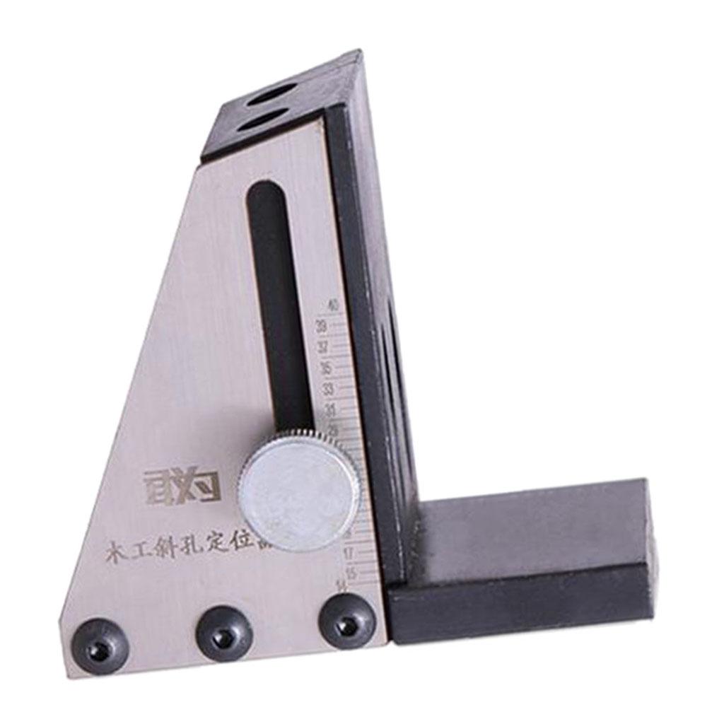 Pocket Hole Jig Tool Set Step Drill Bit Woodworking Joint Carpentry Tool Kit