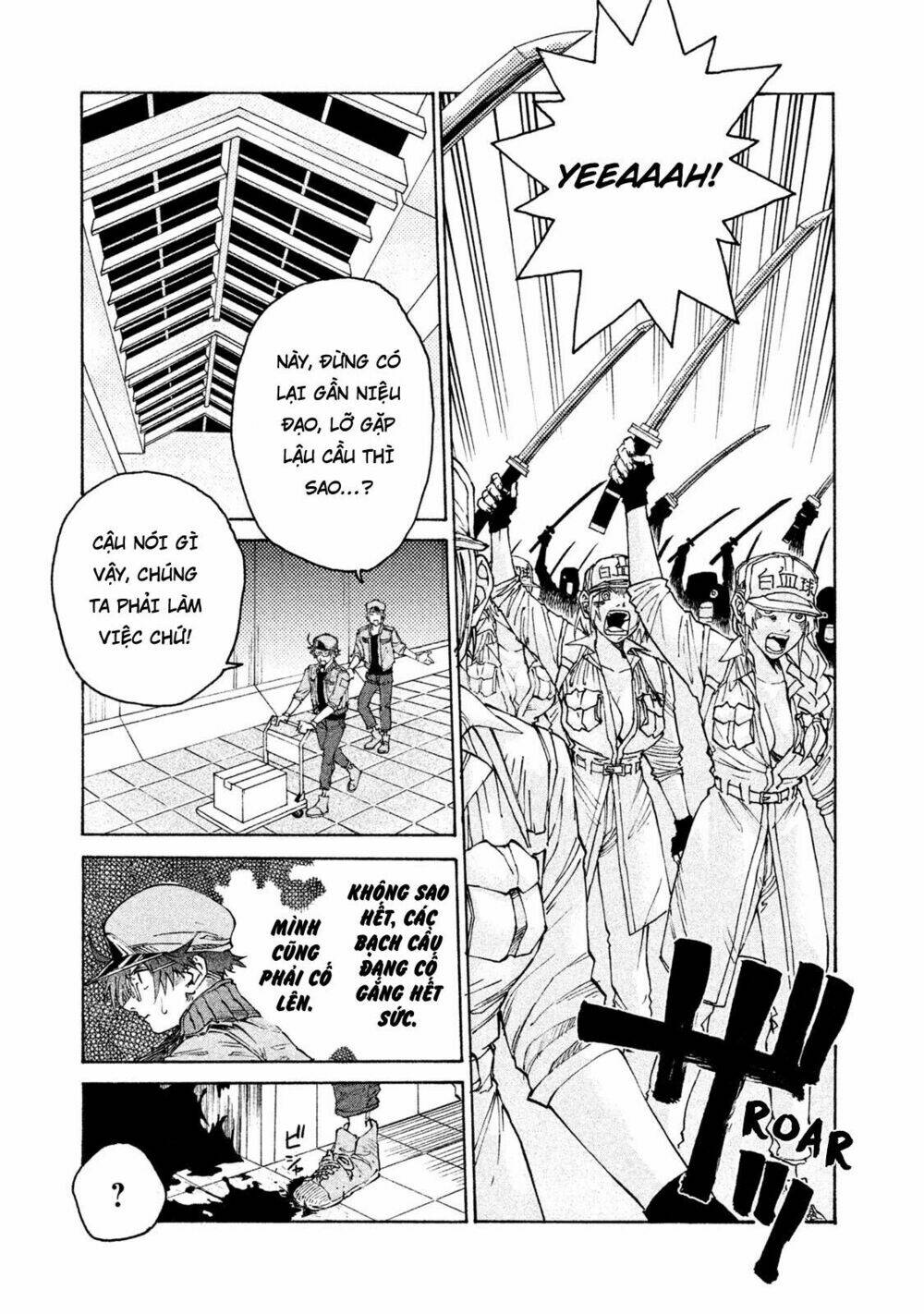 biệt đội tế bào black - hataraku saibou black chapter 4 9