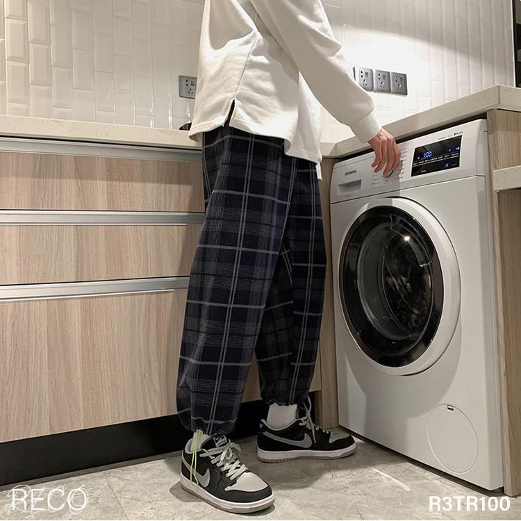 Quần vải nam Hàn Quốc cao cấp dáng rộng Trousers Loose R3TR100 Unisex