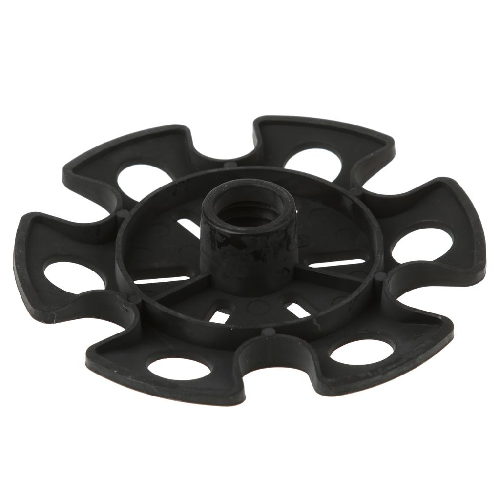 4pcs Replacement Rubber Snowflake Snow Basket for Hiking Trekking Pole Stick