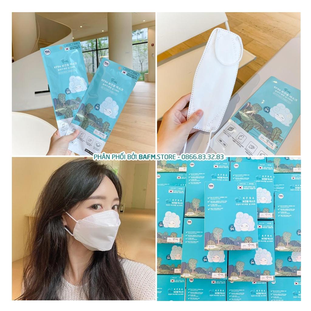 Khẩu Trang KF94 Cao Cấp Singramy - Nhập khẩu Chính hãng từ Hàn Quốc - Phân phối bới BAFM
