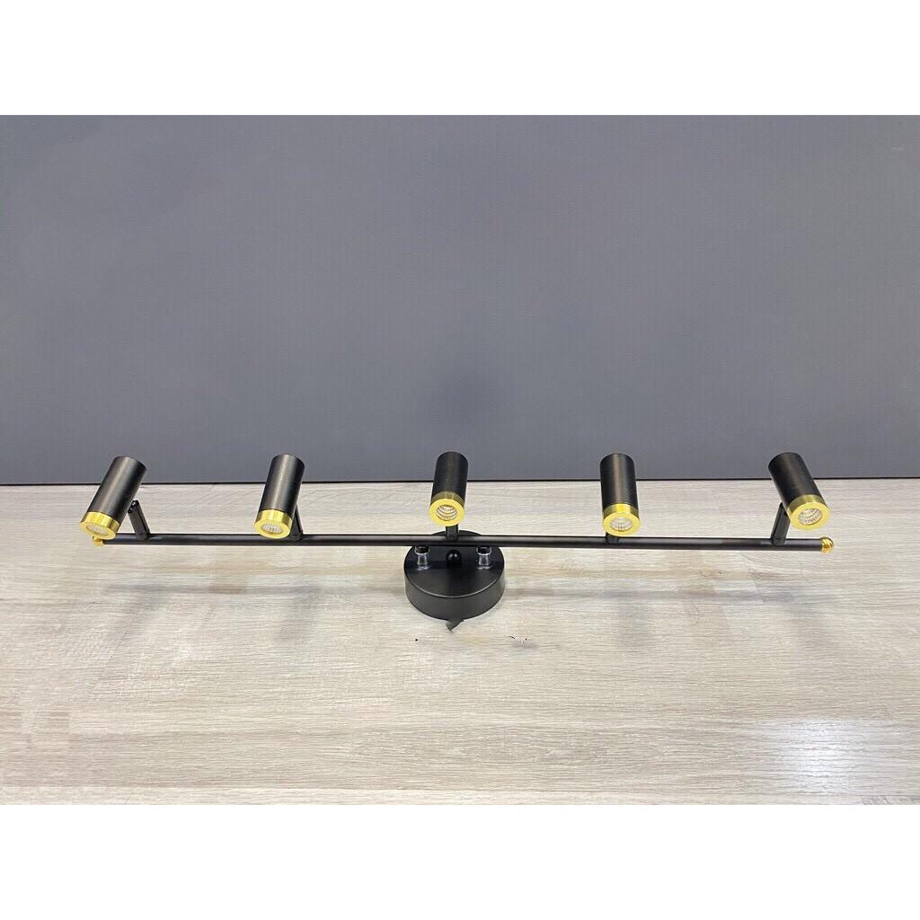 Đèn soi tranh 3 bóng, 5 bóng gương led ánh sáng vàng ,hàng cao cấp - ĐIỀU CHỈNH ĐƯỢC GÓC CHIẾU