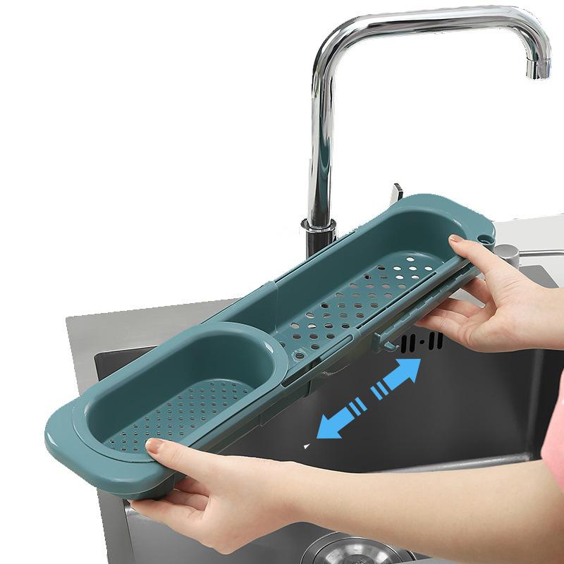 Kính Thiên Văn Bồn Rửa Kệ Bồn Rửa Nhà Bếp Nhà Tổ Chức Xà Bông Bọt Biển Giá Đỡ Bồn Rửa Bát Giá Giỏ Đựng Đồ Vật Dụng Nhà Bếp Phụ Kiện