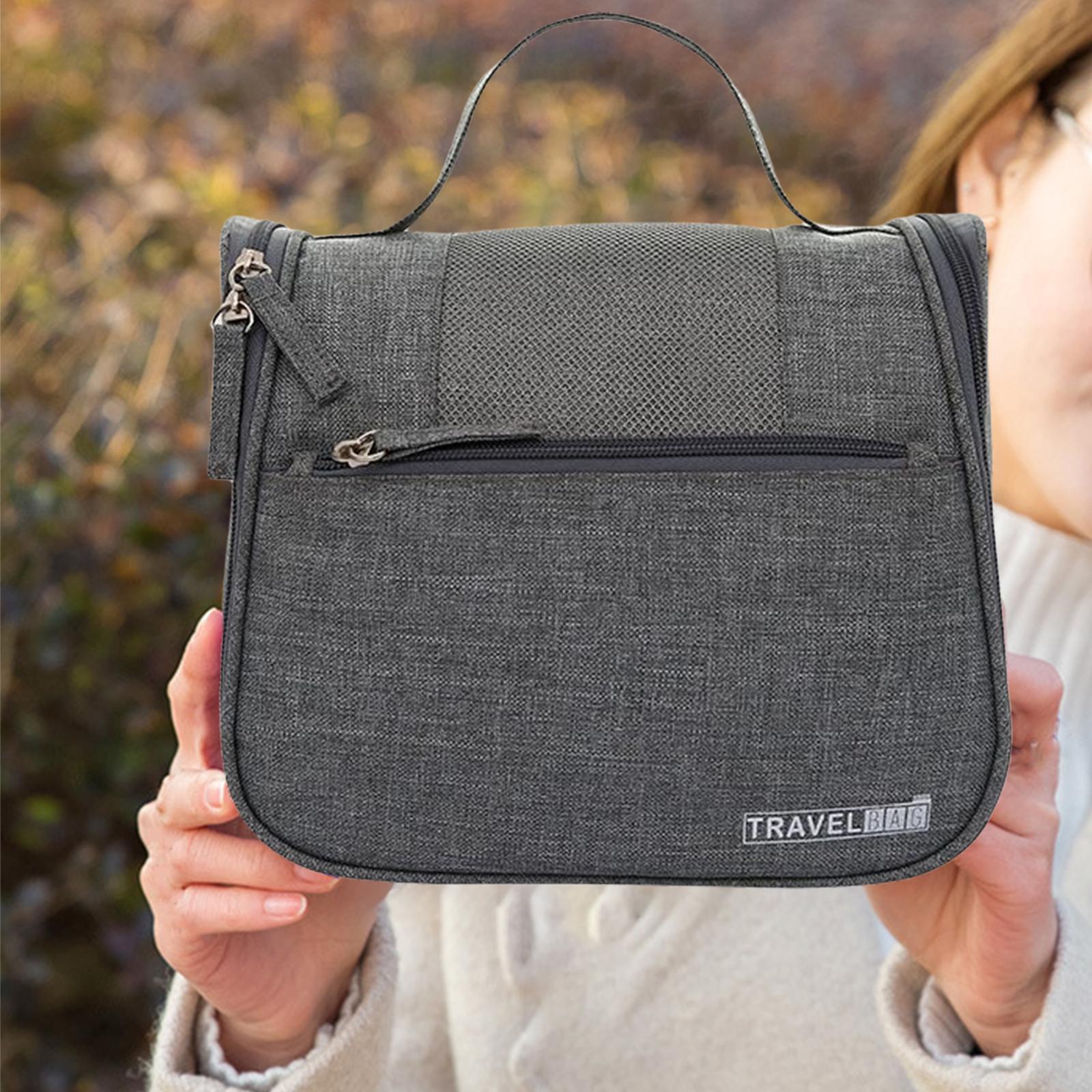 Toiletry Bag Wash Bag Travel Storage Bag for Shampoo Toothbrush Shower Gel