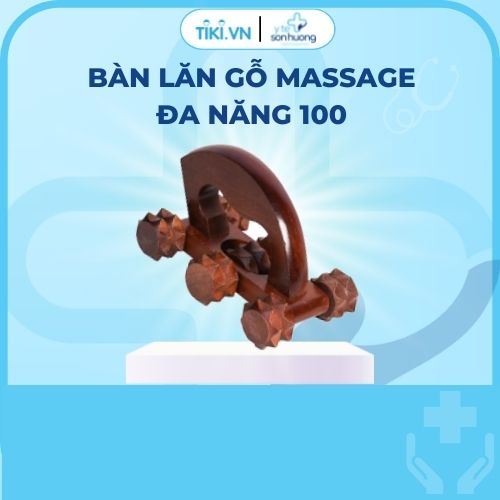 Bàn lăn gỗ massage đa năng 100