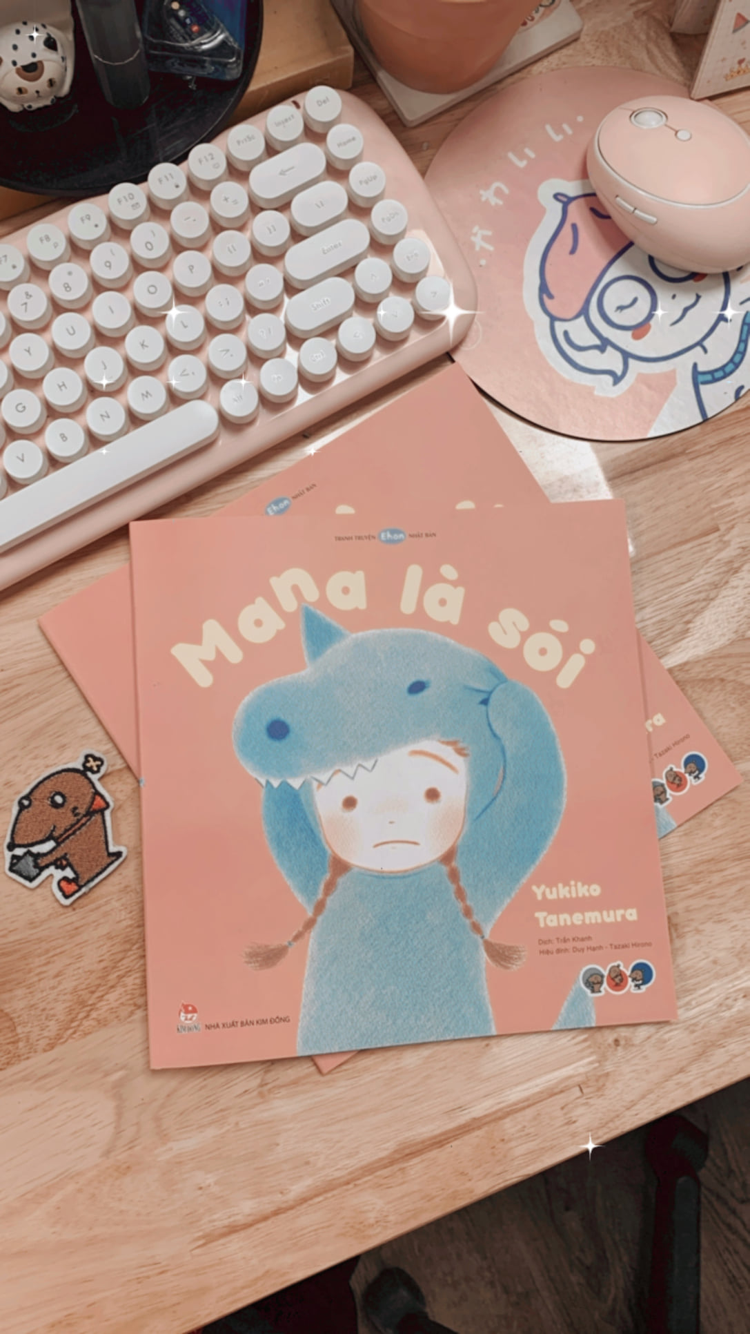 Truyện Ehon bé 3-4-5 tuổi - Mana là Sói