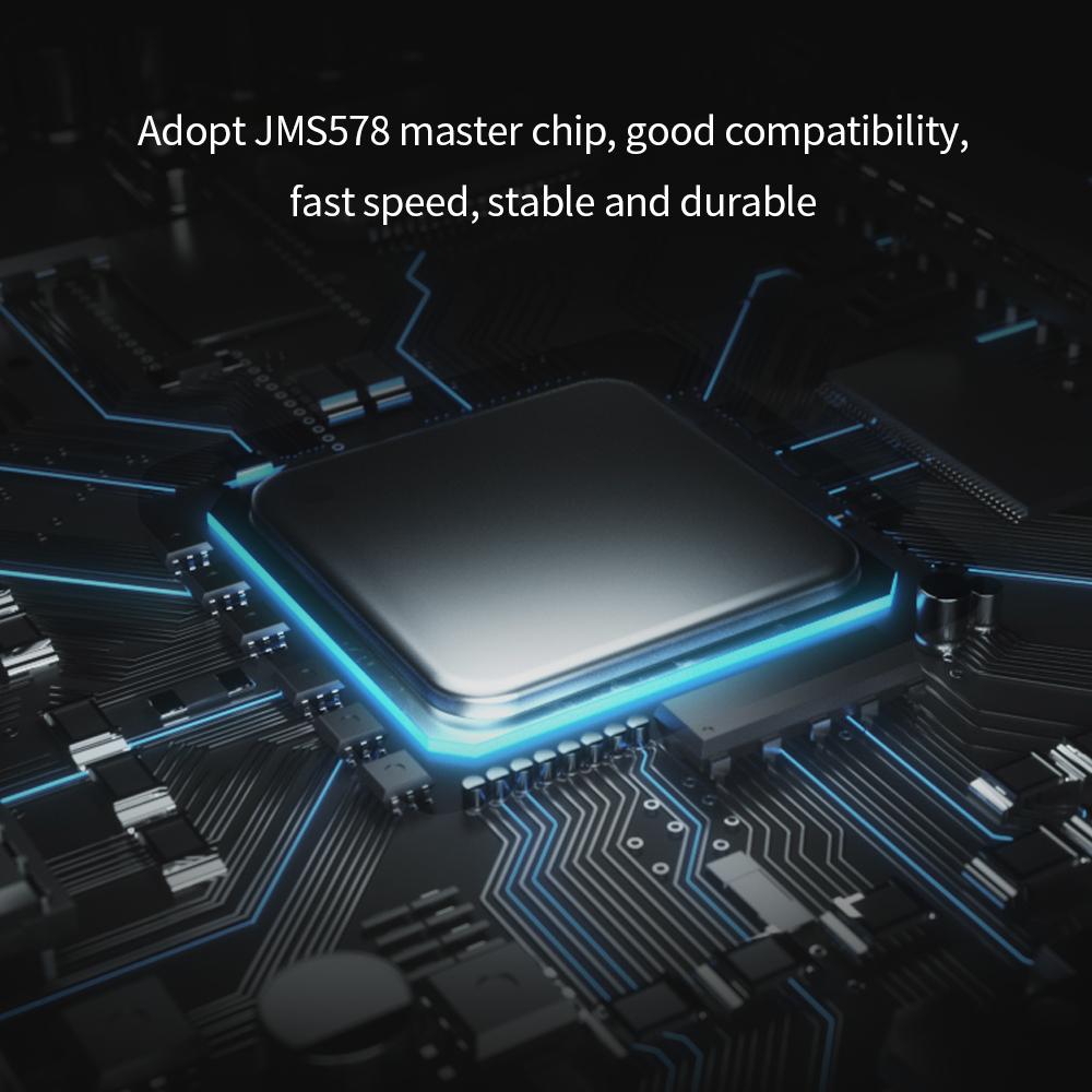 Vỏ bọc USB3.0 đến mSATA SSD Di động Bộ điều hợp ổ cứng thể rắn mSATA tốc độ cao
