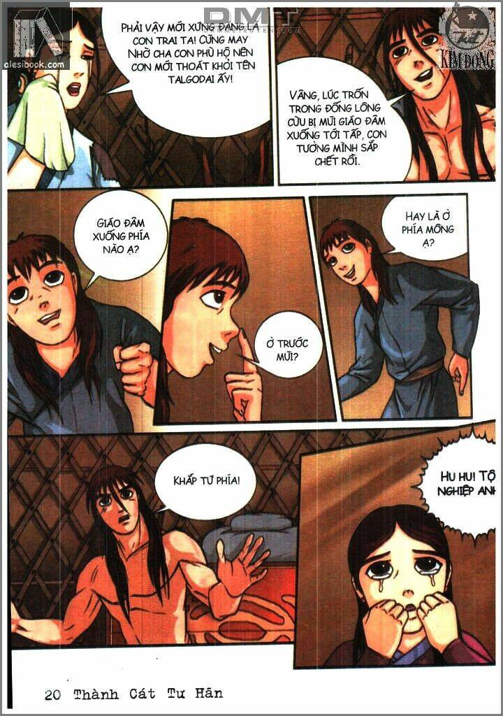 thành cát tư hãn chapter 15 18