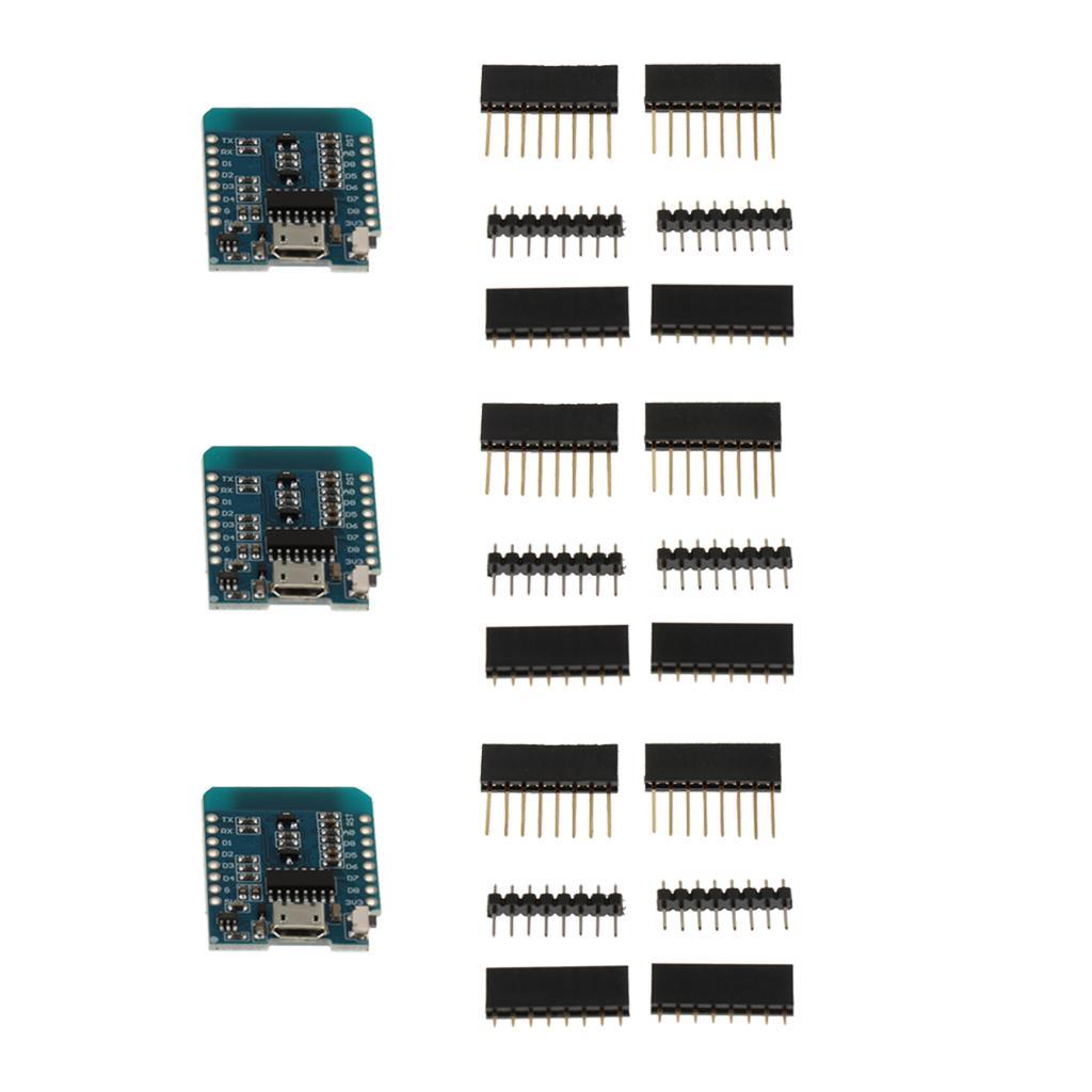 3x ESP8266 ESP-12 for for for for for D1 Mini WIFI 4M Bytes Development Board Lua Module