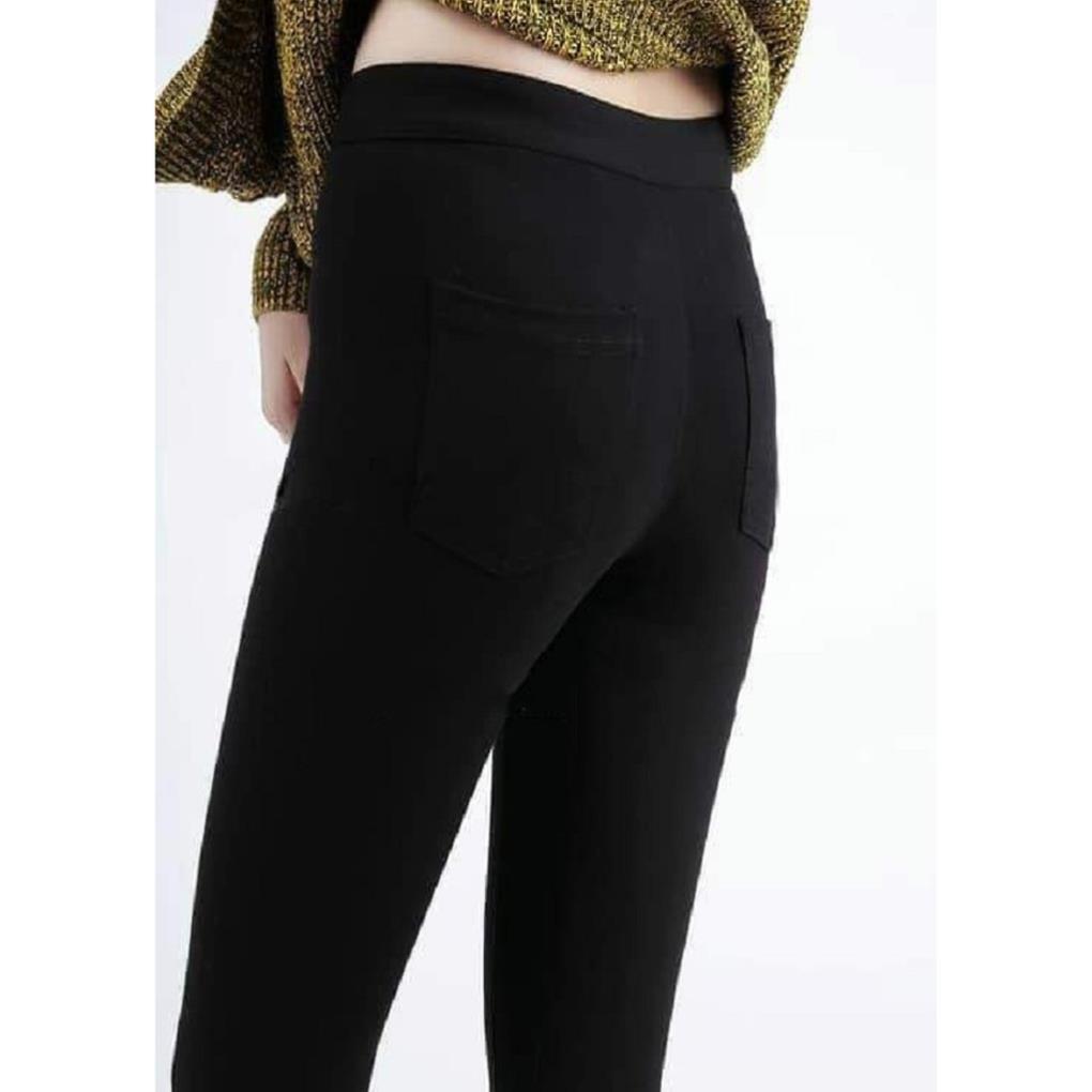 Legging 4 túi trơn cao cấp