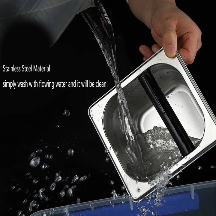 Hộp đập bã cà phê inox KBS01