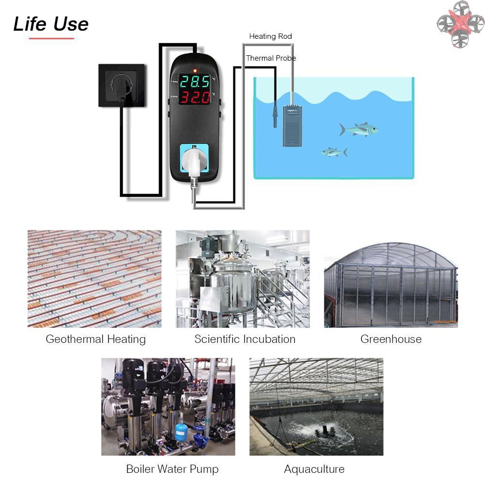 Bộ Điều Nhiệt Ac 90v Chất Lượng Cao