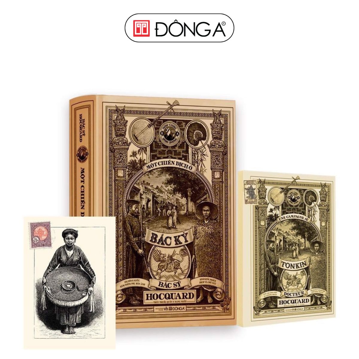 Một Chiến Dịch Ở Bắc Kỳ - Ấn Bản Cao Cấp Bìa Cứngtặng Kèm Hộp Postcard 12 Tấm