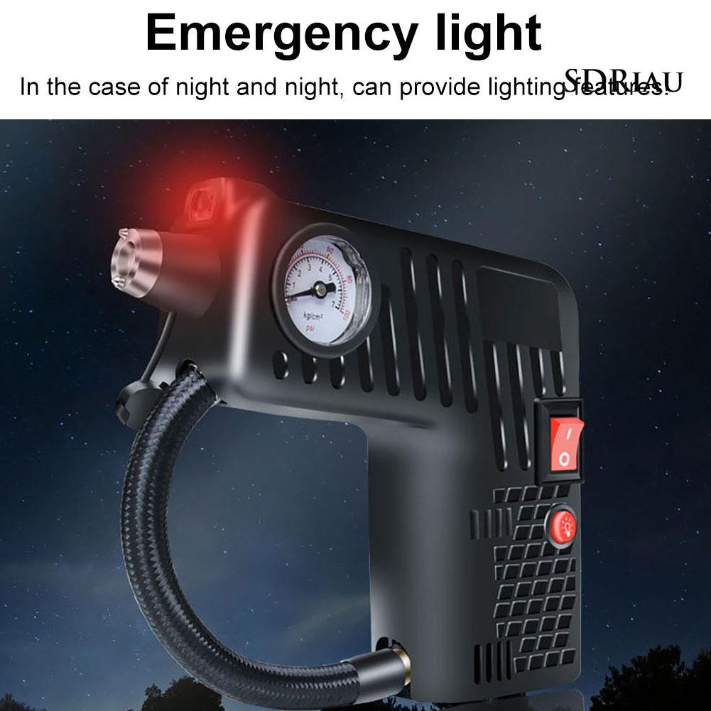 Máy Bơm Lốp Xe Hơi Xxlgjx 12v Có Đèn Led