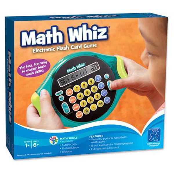 Educational Insights Máy chơi game Toán học - Math Whiz