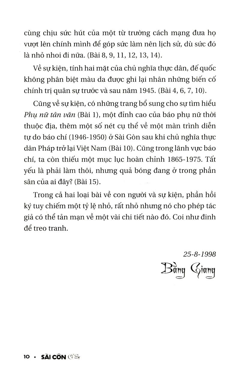 Sài Côn Cố Sự