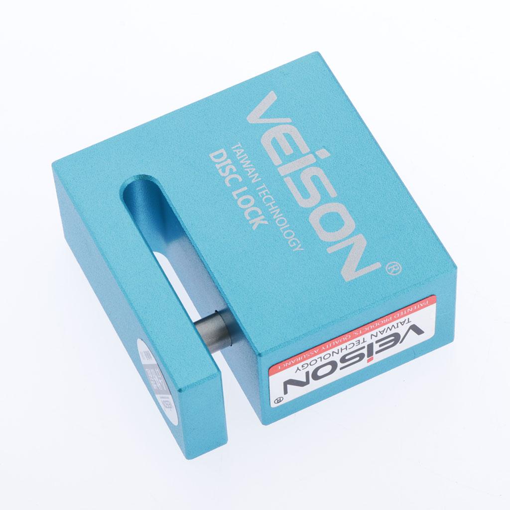 Xe Máy ATV Khóa Đĩa Chống Trộm Phanh Đĩa, Xanh Kim Loại