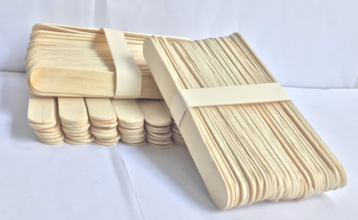 100 Que đè lưỡi gỗ tặng 50 que kem gỗ dùng làm đồ handmade dễ dàng thuận tiện cho các mô hình