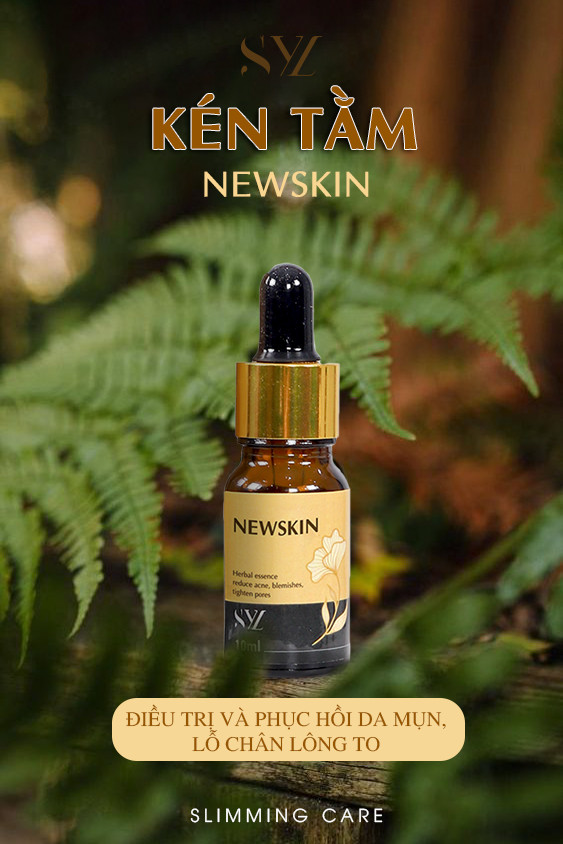 Serum trị mụn kén tằm Newskin - Chuyên hỗ trợ điều trị và phục hồi da mụn