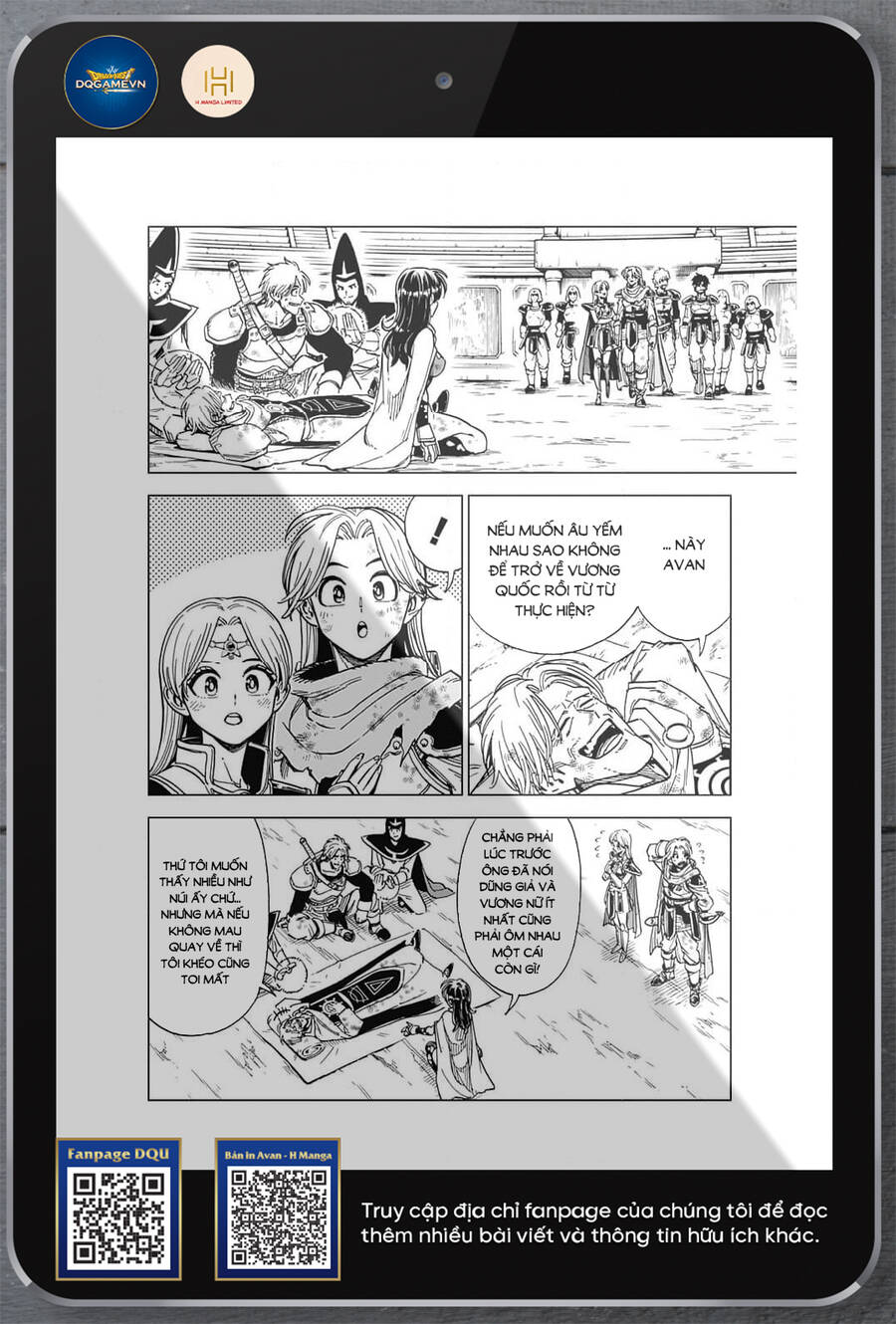 dragon quest - dũng giả avan và ngục viêm ma vương chapter 42 12