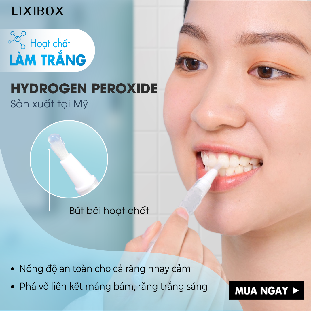 Combo Kit Tẩy Trắng Răng Halio Professional Teeth Whitening Enhancer Ánh Sáng Xanh
