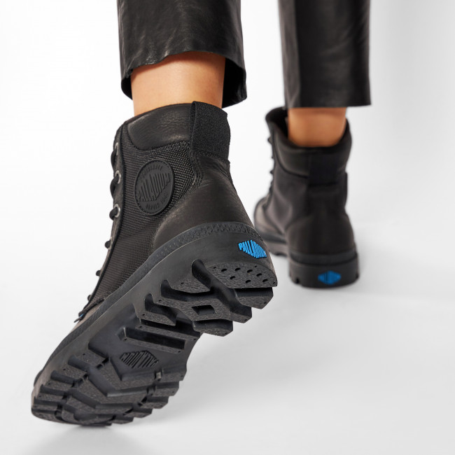 Giày Unisex Palladium Black Pampa Sport Cuff WPN Boots 73234-001-M