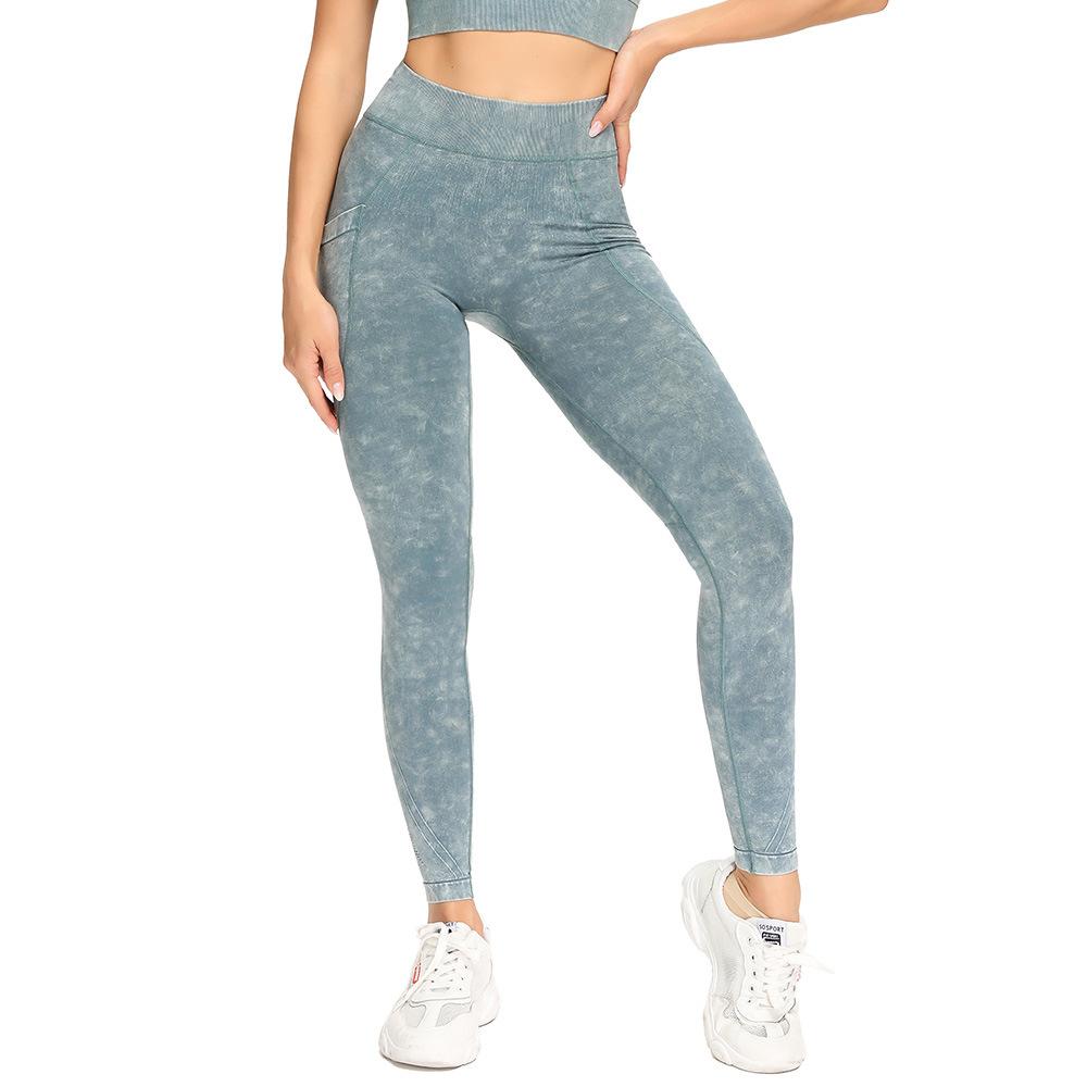 Liền Mạch Thảm Tập Yoga Kèm Túi Nữ Quần Legging Tập Yoga Thể Dục Chạy Leggin Cao Cấp Co Giãn Tập Gym Quần Legging Ôm Tập Luyện Quần