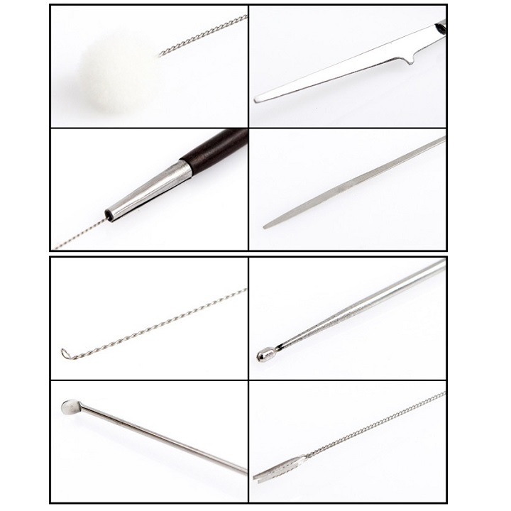 Bộ ráy tai 7 món chuyên nghiệp để lấy ráy tai cho bé DRU - Hàng Chính Hãng