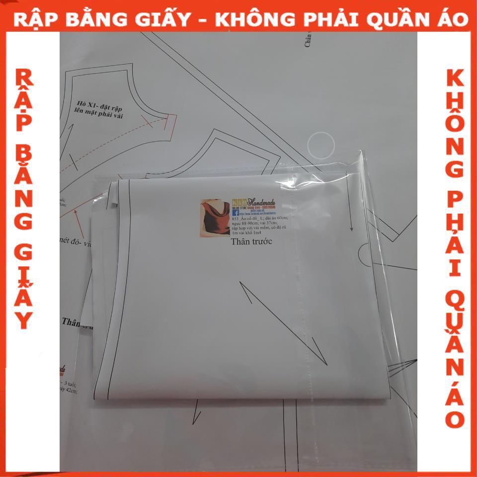 Rập giấy A0 mã 828 (BẢN VẼ) rập đầm