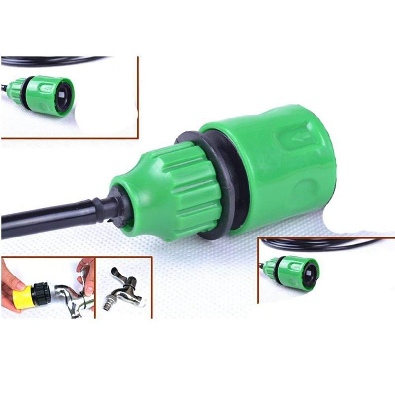 Đầu Nối Nhanh Vòi Nước Tưới Cây NN-6 Dùng Nối Khớp Nối Nhanh 16 mm Ra Ống 6 mm Hoặc 10 mm
