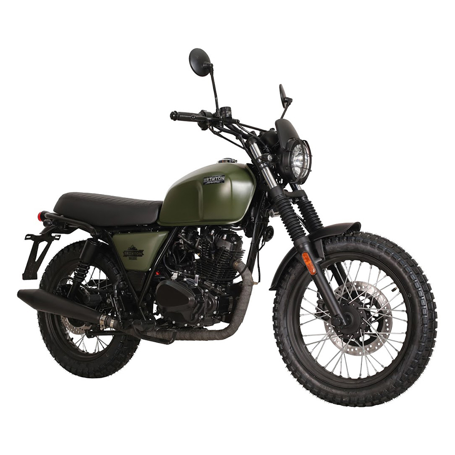 Xe Mô Tô Brixton Scrambler BX150X - Xanh Lục