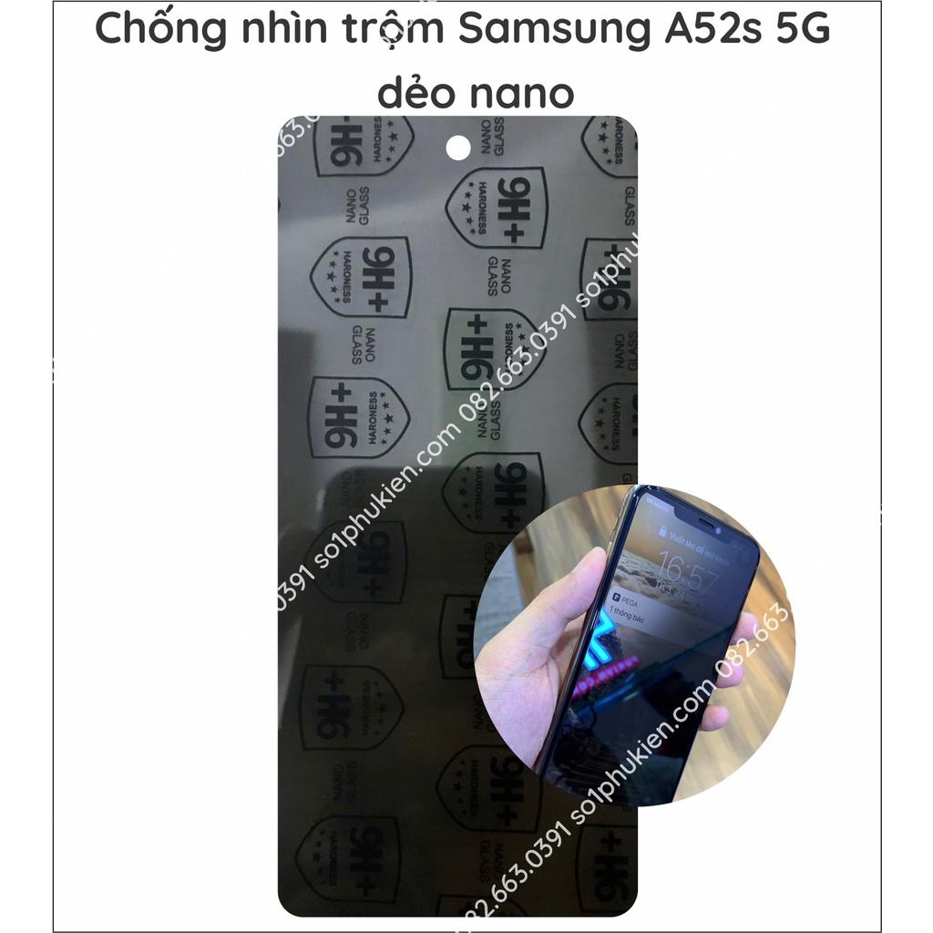 Dán cường lực chống nhìn trộm cho Samsung Galaxy A52s 5G