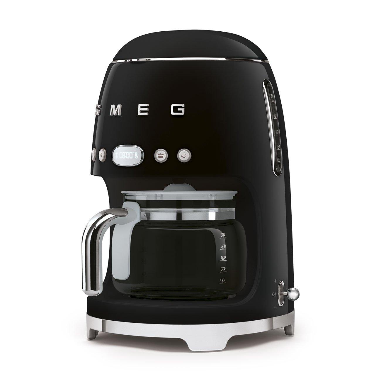 Máy Pha Cà Phê Smeg DFC02PBEU, Smeg Coffee Machine, Máy Pha Cafe, Công Suất 1050W, Dung Tích 1.4L, Nhập Đức