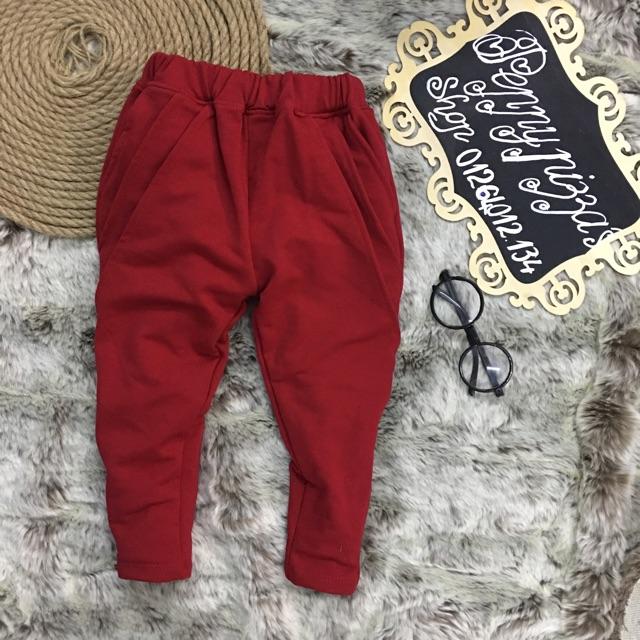 Quần túi xếp li cho bé trai bé gái _Lan Nhi