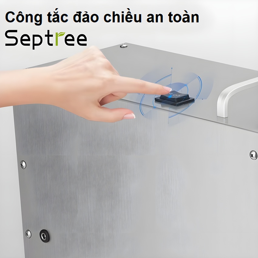 Máy cắt rau củ quả đa năng chuyên nghiệp, thương hiệu Mỹ Septree cao cấp SL-12 - Hàng Chính Hãng