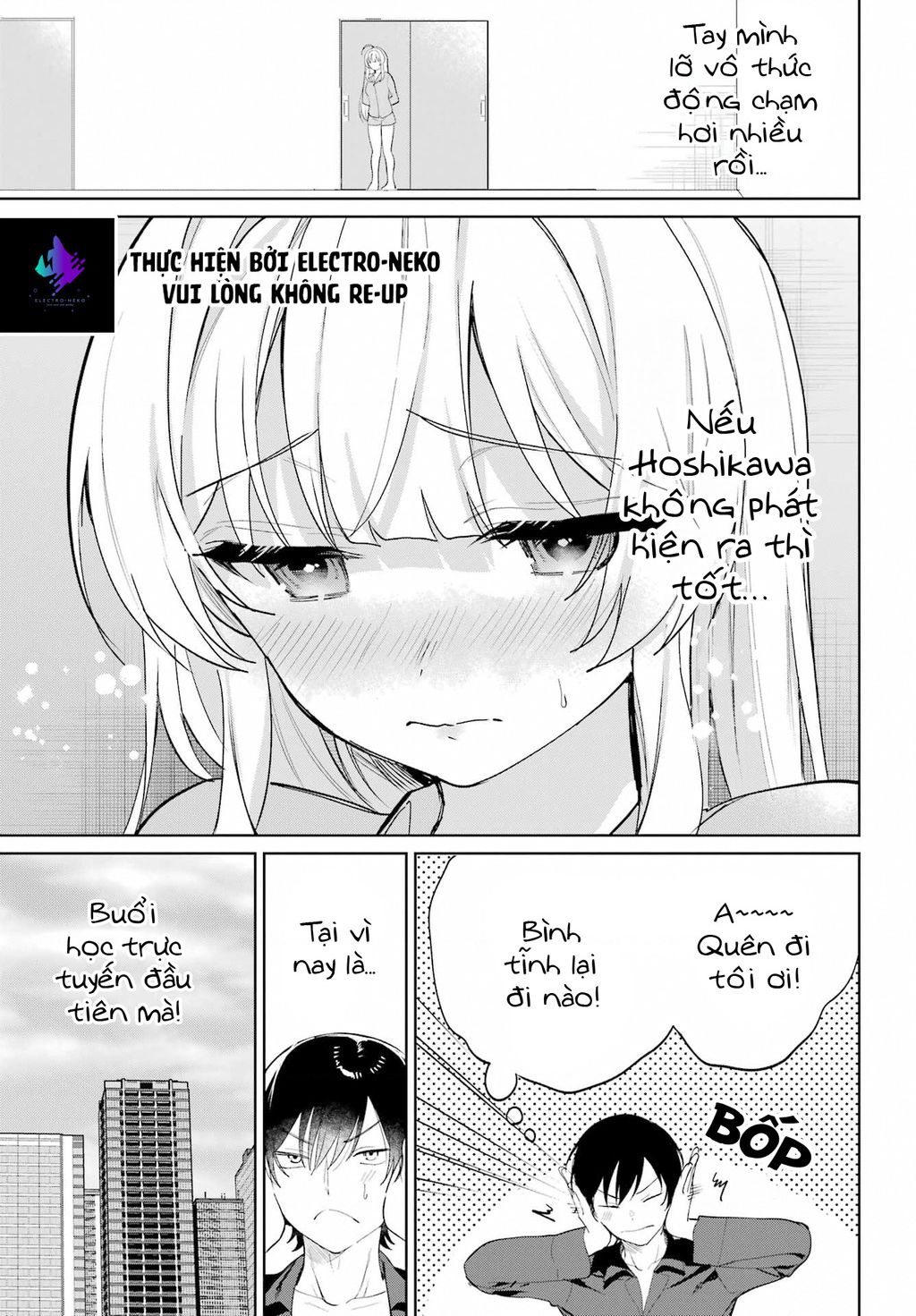 sau khi chuyển sang học online, tôi đành phải chuyển sang sống chung với cô nàng xinh đẹp nhất lớp chapter 4 8