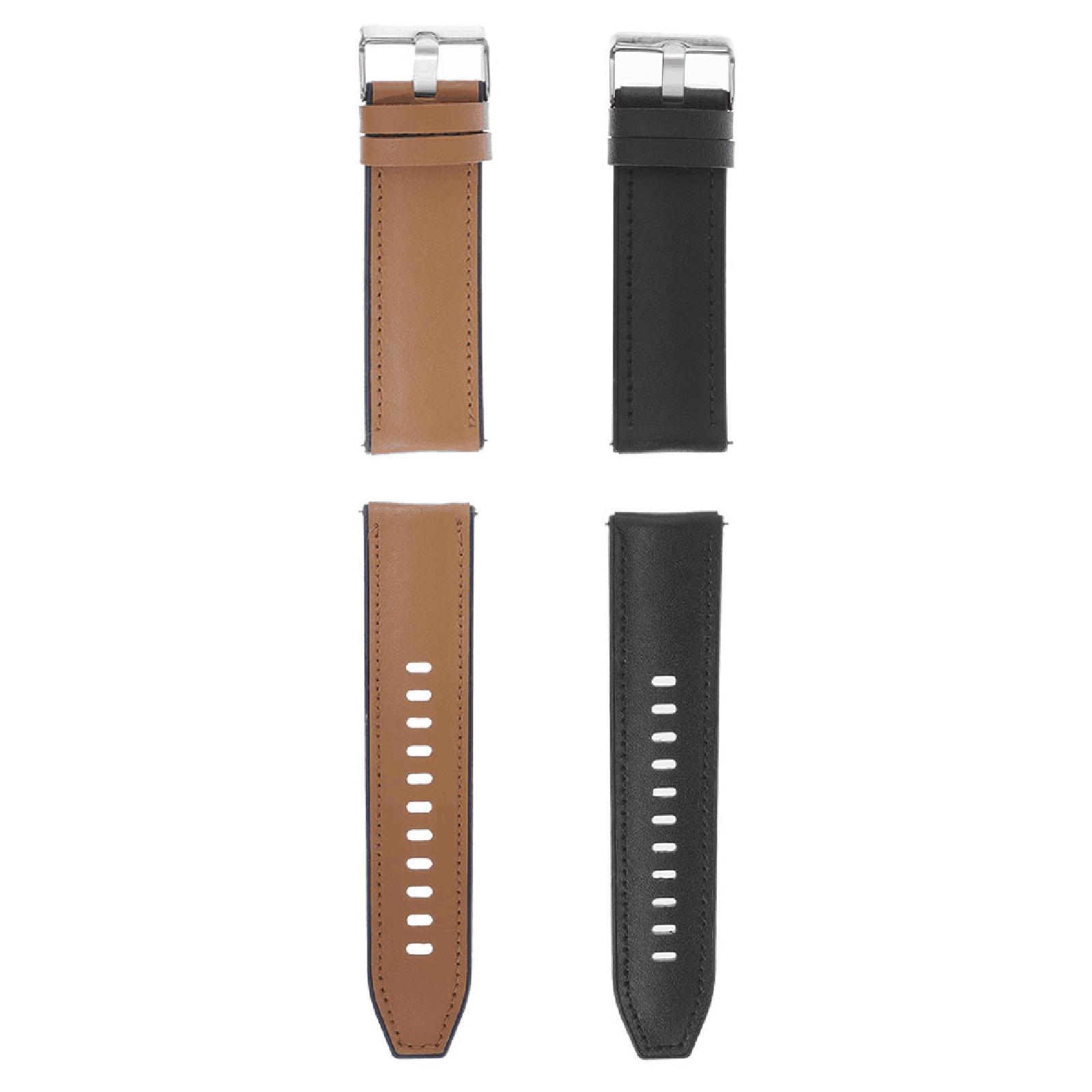 Dây đeo đồng hồ thay thế có thể điều chỉnh thoáng khí bằng da