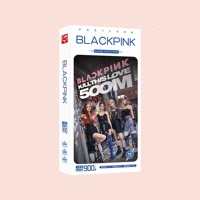 Bưu thiếp postcard ảnh Blackpink