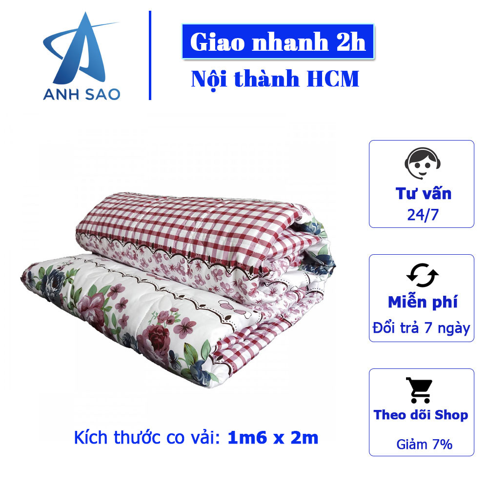 Mền chần gòn Cotton Cao cấp (1m8 x 2m)