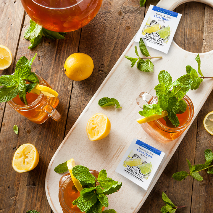 TRÀ PHA LẠNH AHMAD ANH QUỐC - CHANH - Lemon & Lime Cold Brew - Phù hợp trong những ngày hè