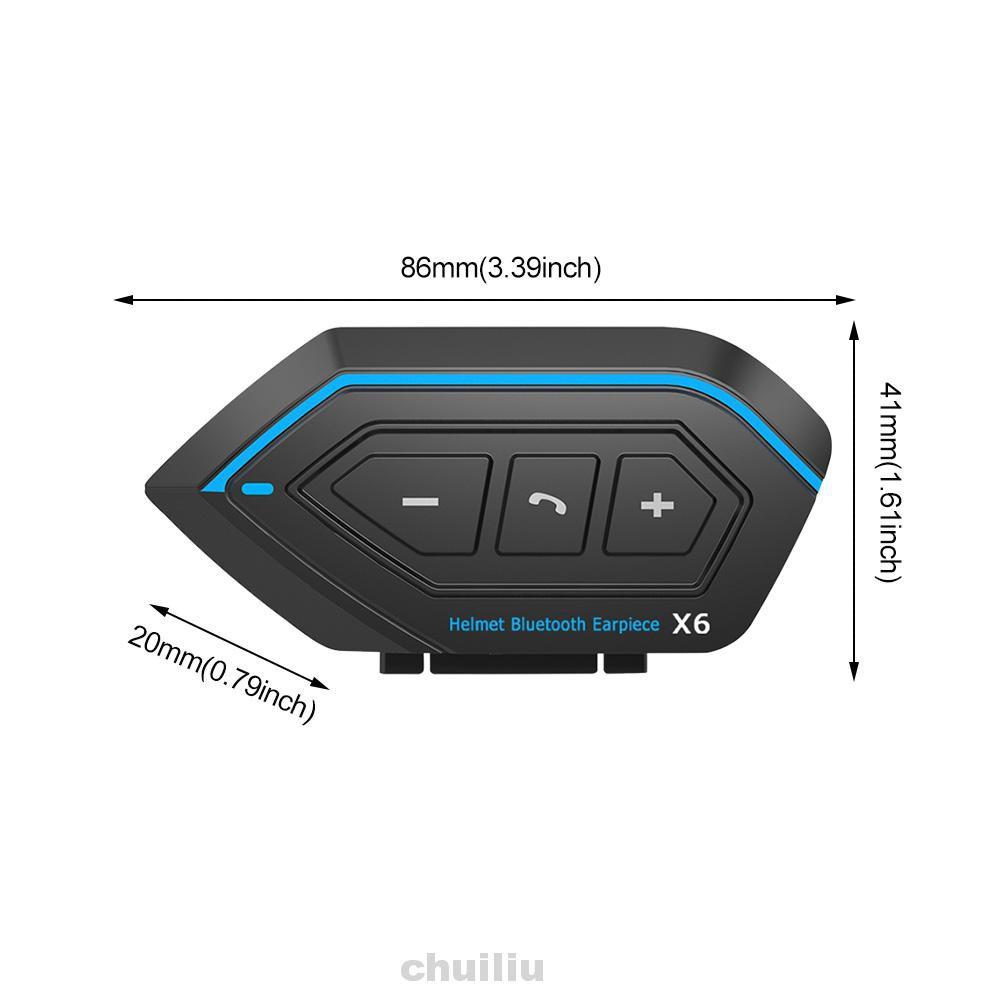 Tai Nghe Bluetooth 5.0 Chống Ồn Gắn Mũ Bảo Hiểm Kèm Phụ Kiện