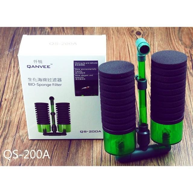 Đầu sủi vi sinh cho bể cá cảnh Qanvee QS-200A
