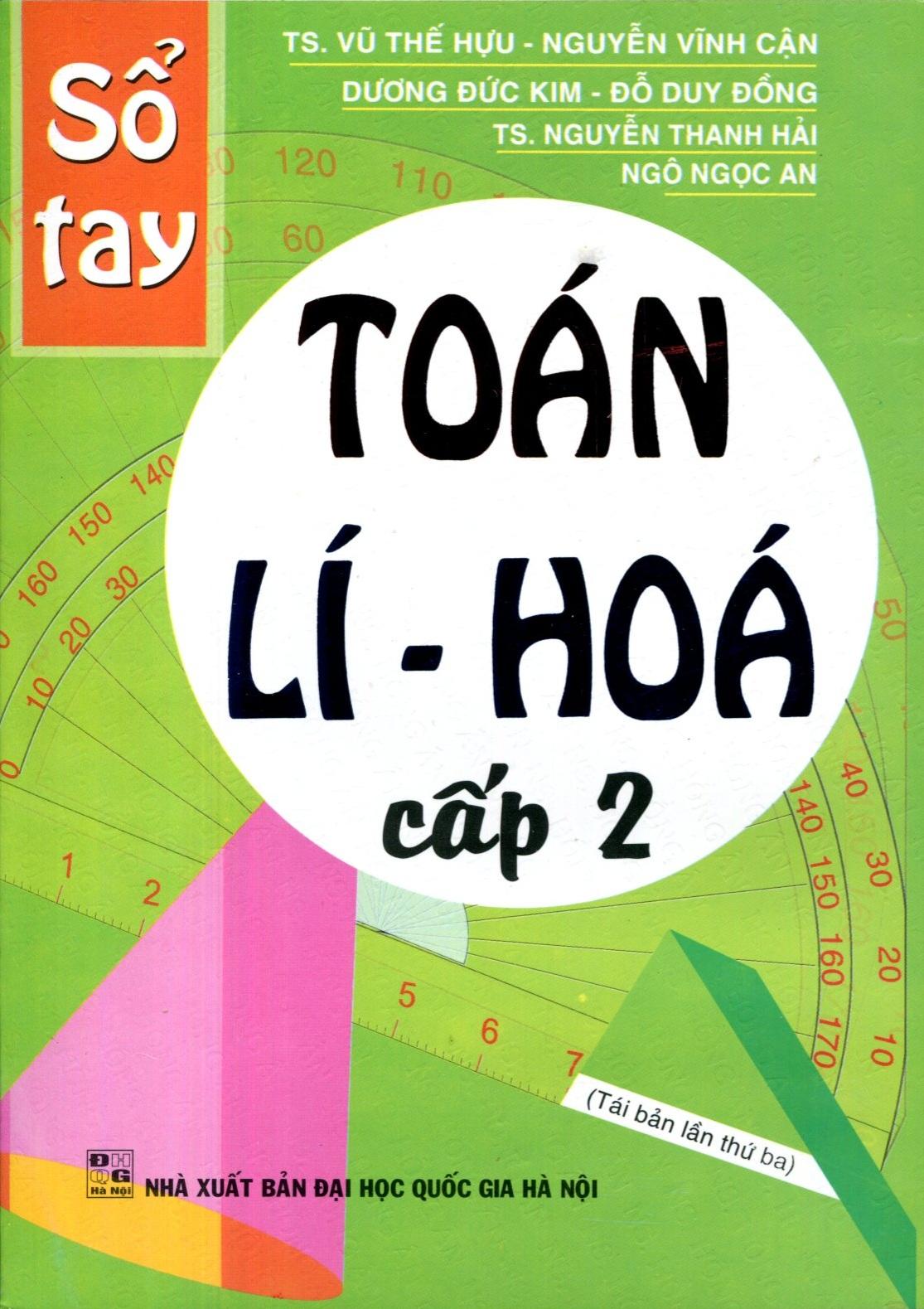 Sổ Tay Toán Lí Hóa Cấp 2 (HA)