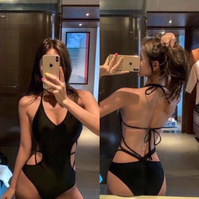Đồ bơi bikini 1 mảnh siêu đan dây sau siêu hot