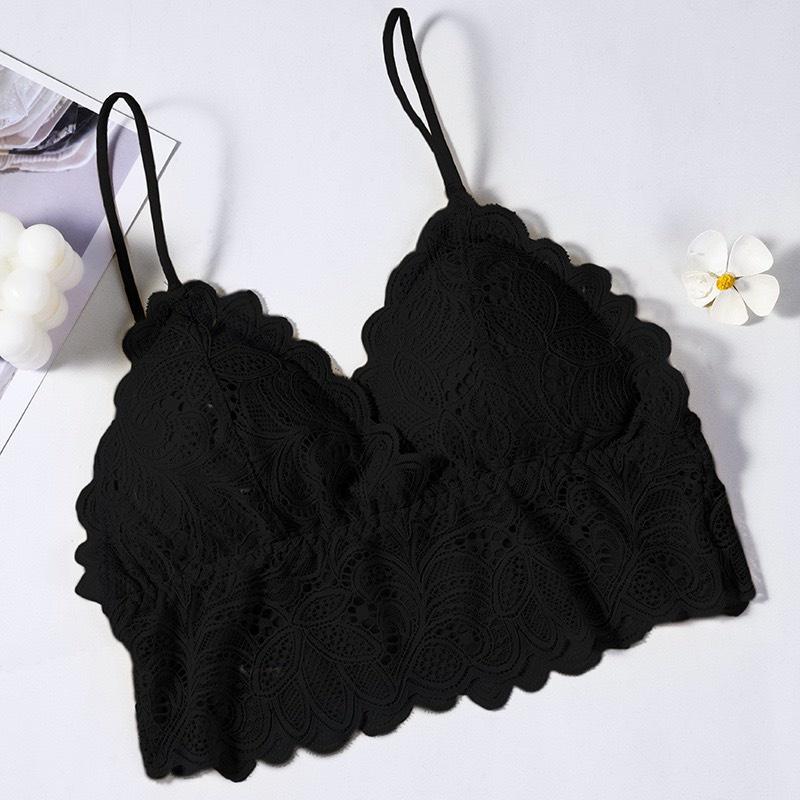 Áo Bra ren Áo Lót Nữ bralette họa tiết hoa gợi cảm tôn vòng một sexy quyến rũ 050