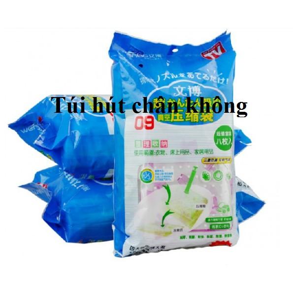 Bộ 8 túi hút chân không tặng bơm tay