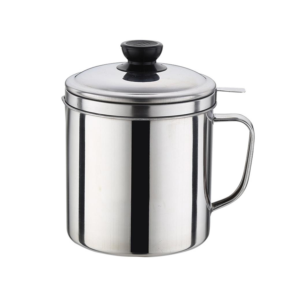 Bình Đựng Dầu Ăn Bằng Thép Không Gỉ Dung Tích 1800ml