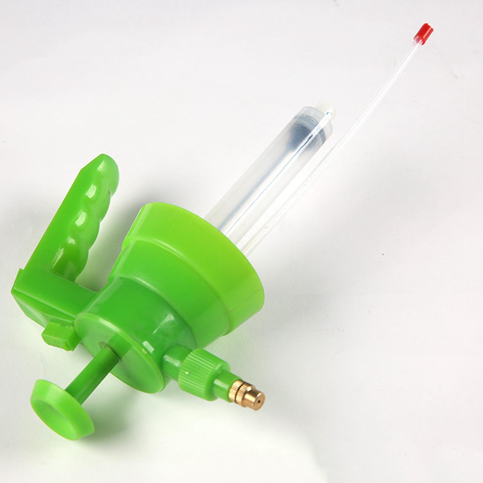 Manual Garden Sprayer Hand Pressure Pump Sprayer Adjustable Brass Nozzle 0.5 Gal 2L